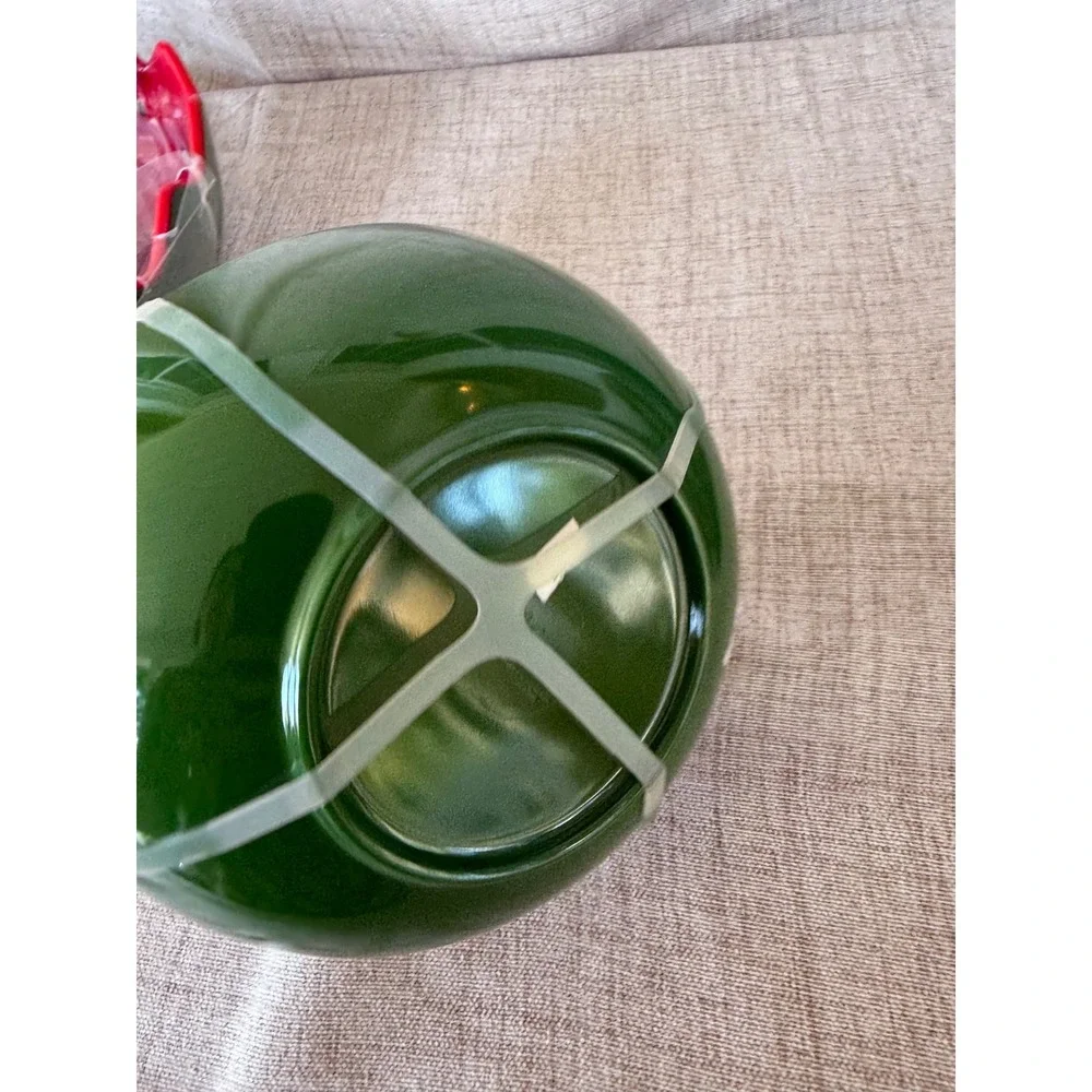 C&C California Home Melamine Bowls Set of 4 Red Green New Watermelon Hearts